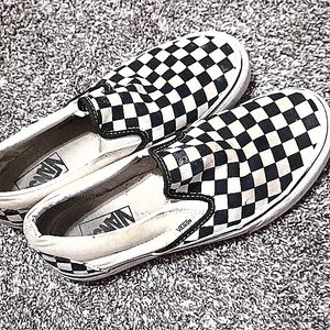 Checkered vans